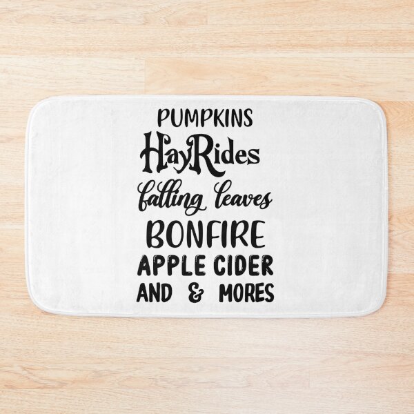 Item preview, Pumpkins Hayrides Apple Cider And Falling Leaves designed and sold by charaf19.