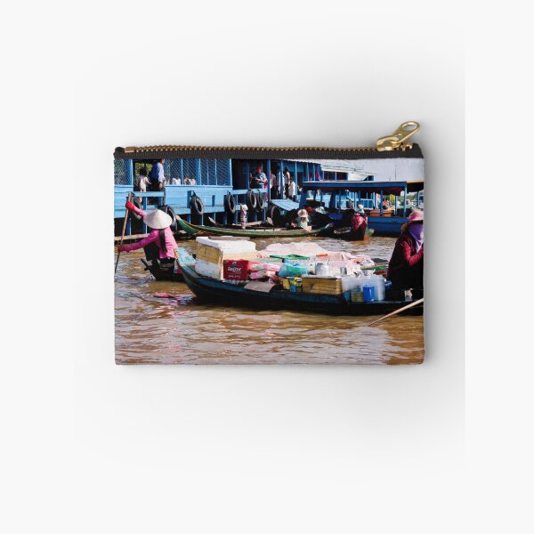 Item preview, Market Boats On Tonle Sap designed and sold by phil decocco.