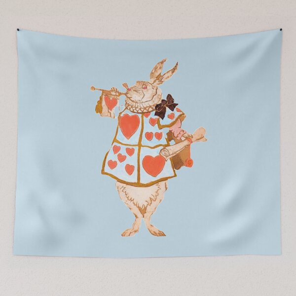 Item preview,  White Rabbit from Alice's Adventures by William Penhallow Henderson. designed and sold by CristalleLisa.