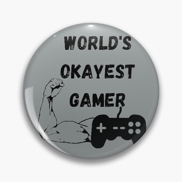 Item preview, World's Okayest Gamer designed and sold by YASNOS.