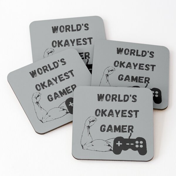 Item preview, World's Okayest Gamer designed and sold by YASNOS.