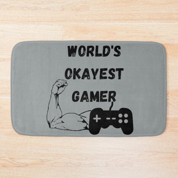 Item preview, World's Okayest Gamer designed and sold by YASNOS.