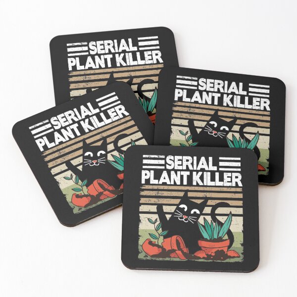 Item preview, Serial Plant Killer Funny Cats & Plants Gardening Gift designed and sold by Stronzi.