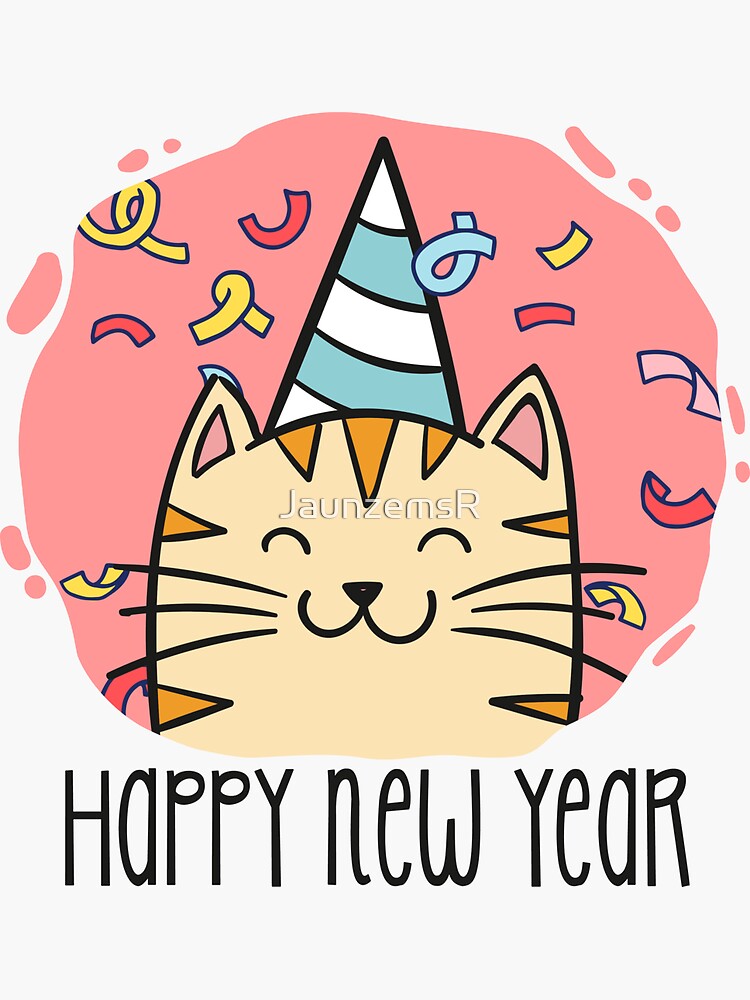 Thumbnail 3 of 3, Sticker, Siamese New Year designed and sold by JaunzemsR.