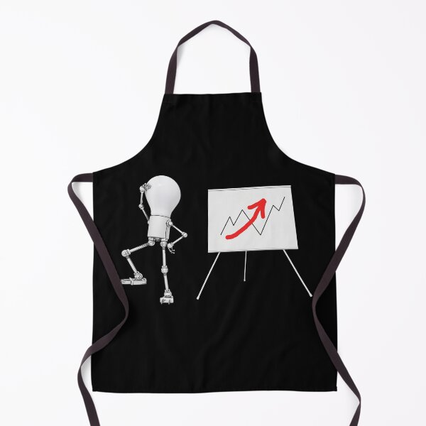 Item preview, Lightbulbs figure and flipchart with sales curve designed and sold by MIRO3D.