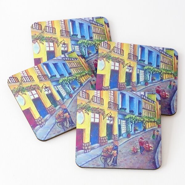 Item preview, SELLING FLOWERS, STREETSCENE, FINE ART PRINT, STREETSCENE INSPIRED BY NATURE designed and sold by Adri Barnard.