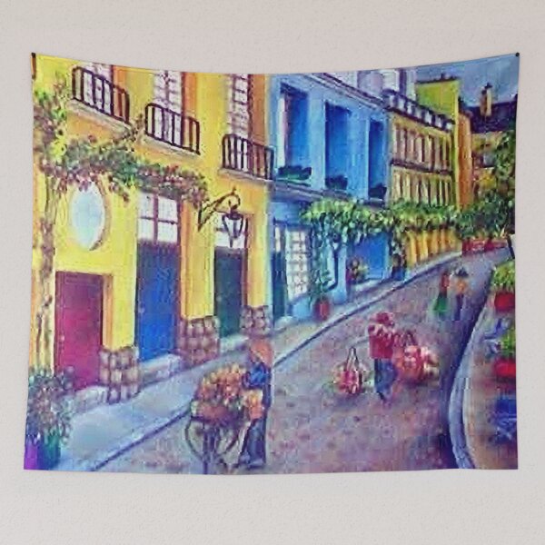 Item preview, SELLING FLOWERS, STREETSCENE, FINE ART PRINT, STREETSCENE INSPIRED BY NATURE designed and sold by Adri Barnard.