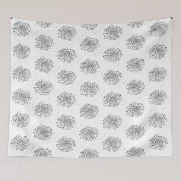 Item preview, Fleur de Paris (blue) designed and sold by Danny Branscombe.
