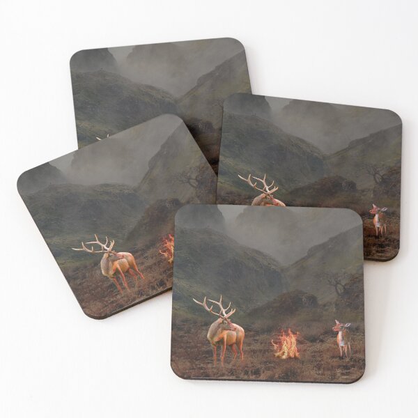 Item preview, Travel with wild deer in a deserted area designed and sold by Butterfly-Dream.