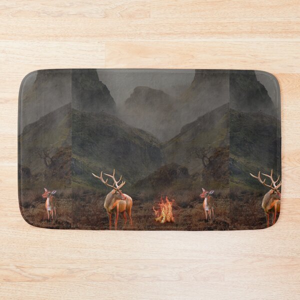 Item preview, Travel with wild deer in a deserted area designed and sold by Butterfly-Dream.