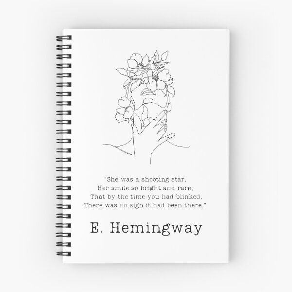 Item preview, "She was a shooting star" designed and sold by BookberryGarden.