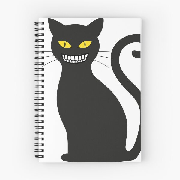 Item preview, Smiling Black cat designed and sold by LMADesigns.