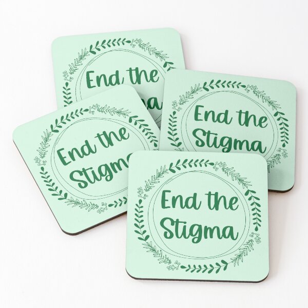 Item preview, End The Stigma Mental Health Awareness designed and sold by Krysanthe.