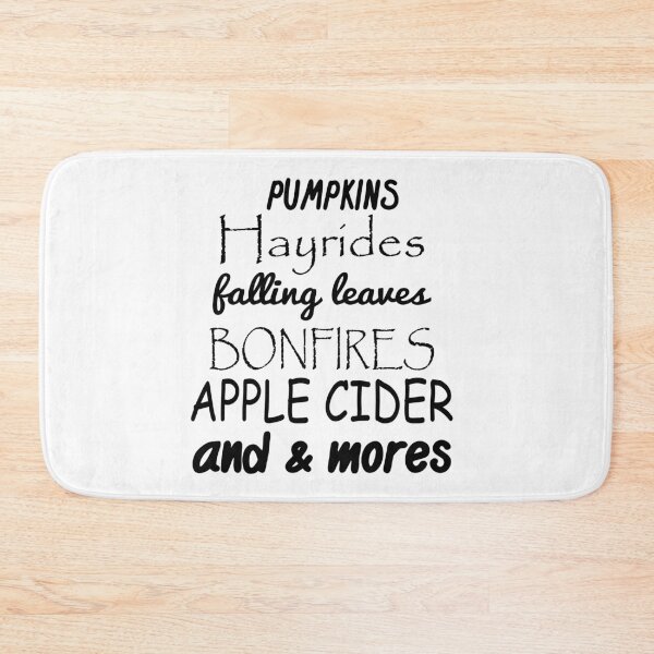 Item preview, Pumpkins Hayrides Apple Cider And Falling Leaves designed and sold by charaf19.