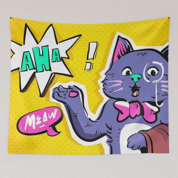 Item preview, Cat comic character designed and sold by TheSkullArmy.