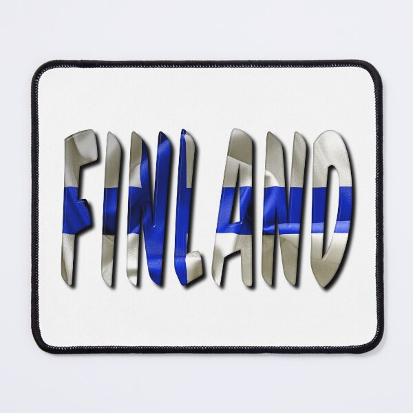 Item preview, Finland Word With Flag Texture designed and sold by MarkUK97.