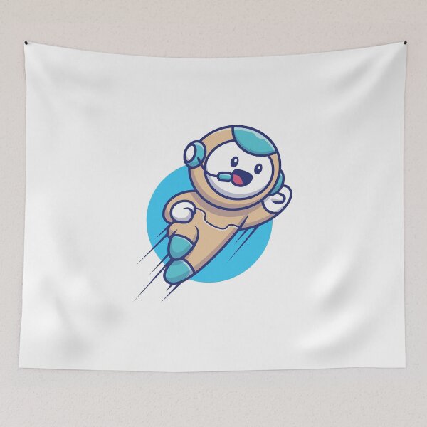 Item preview, Space Robot Universe Astronaut Fun Design designed and sold by zoripet Store.