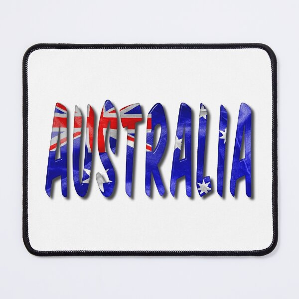 Item preview, Australia Word With Flag Texture designed and sold by MarkUK97.