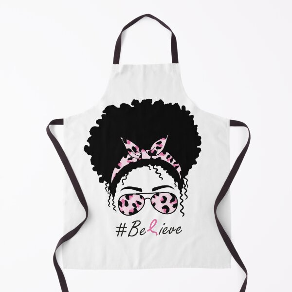 Item preview, Breast Cancer Awareness Messy Bun Warrior Believe Women designed and sold by CocktailDesigns.
