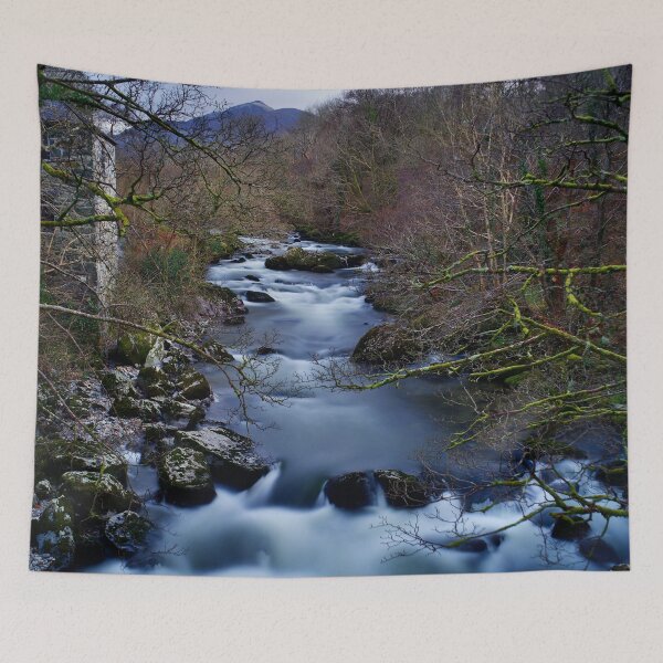 Item preview, THE RIVER THAT POWERED THE OLD OGWEN CORNMILL designed and sold by NICK COBURN PHILLIPS.