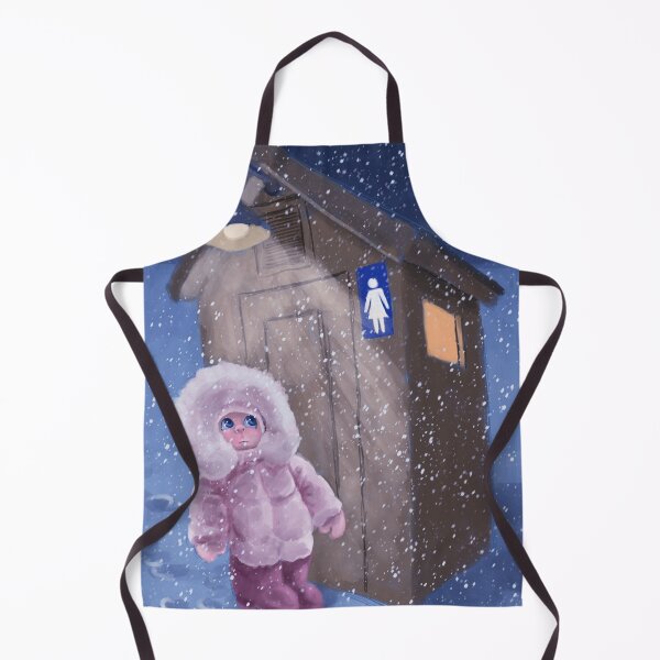 Item preview, Winter Outhouse designed and sold by TheArtCave.