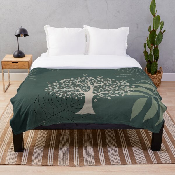 Item preview, Outline tree of life aesthetic design with background pattern designed and sold by BN aesthetic.