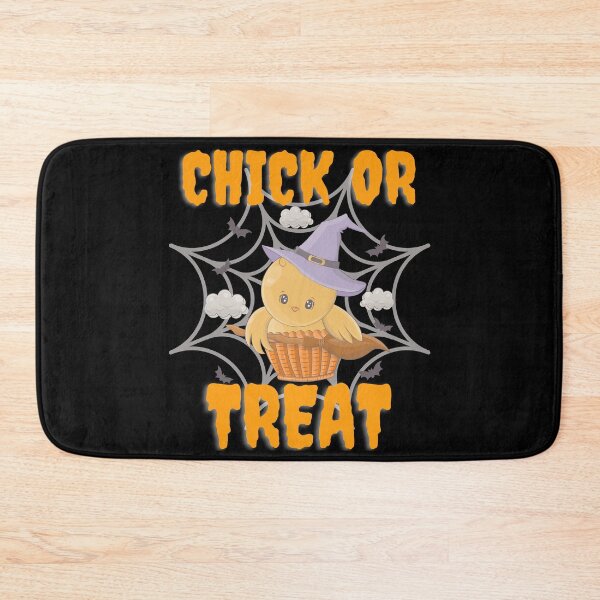 Item preview, Chick or Treat Funny Halloween Chick in a Web designed and sold by CreativeBel.