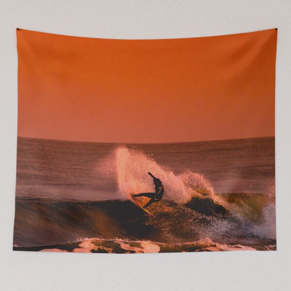Item preview, Surfeando en la puesta de sol designed and sold by lalasloft.