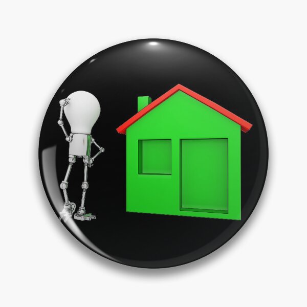 Item preview, Lightbulbs figurine with family house designed and sold by MIRO3D.