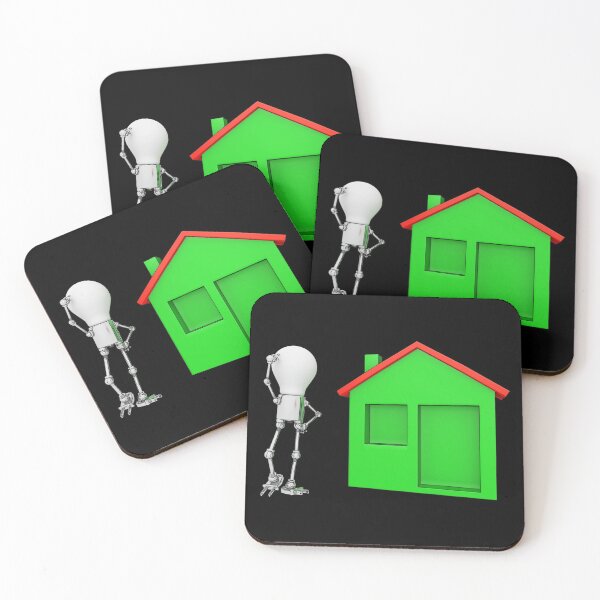 Item preview, Lightbulbs figurine with family house designed and sold by MIRO3D.