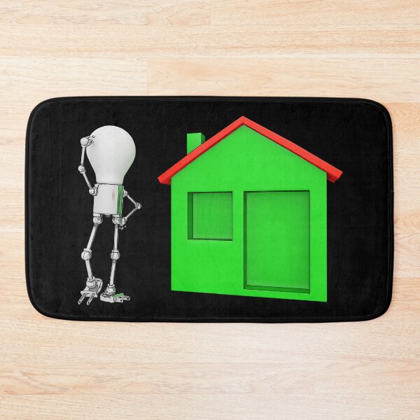 Item preview, Lightbulbs figurine with family house designed and sold by MIRO3D.