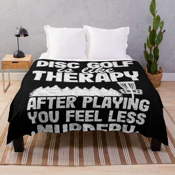 Item preview, Disc Golfing Gift Disc Golf Is Like Therapy Quote Funny designed and sold by Stronzi.
