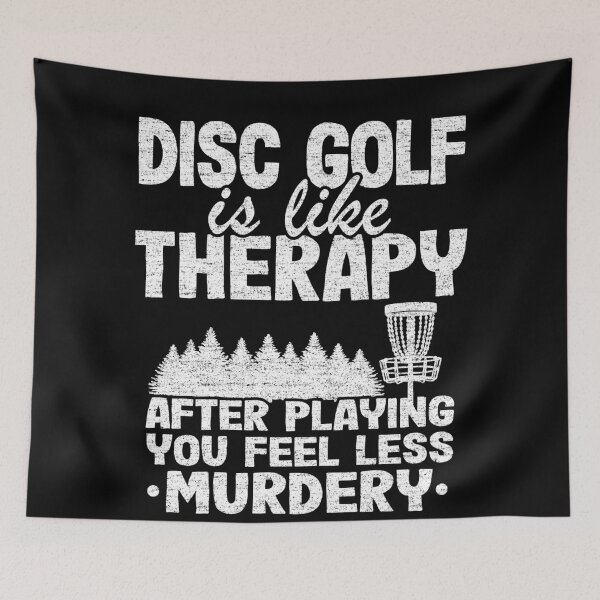 Item preview, Disc Golfing Gift Disc Golf Is Like Therapy Quote Funny designed and sold by Stronzi.