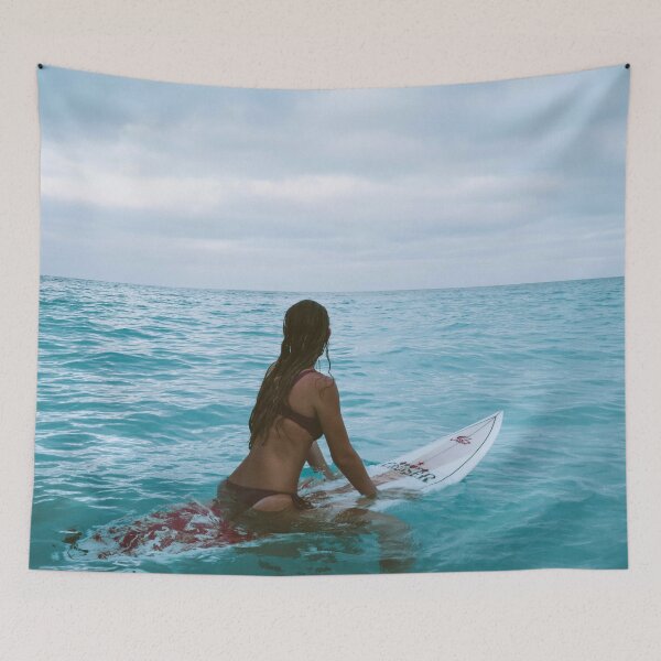 Item preview, Girl Surfing designed and sold by lalasloft.