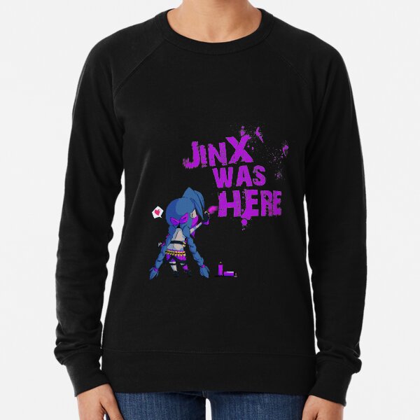Jinx war hier! | League of Legends Jinx Art Leichter Pullover