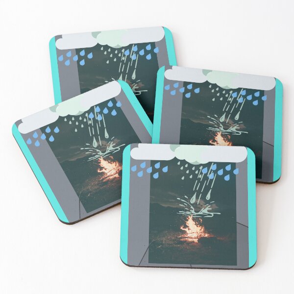 Item preview, Fire is hot but rain can cold it designed and sold by mapacs100.