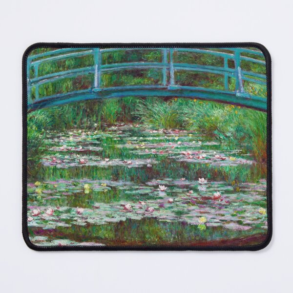 Item preview, High Resolution Monet - Water Lilies - The Japanese Footbridge designed and sold by goldenanchor.