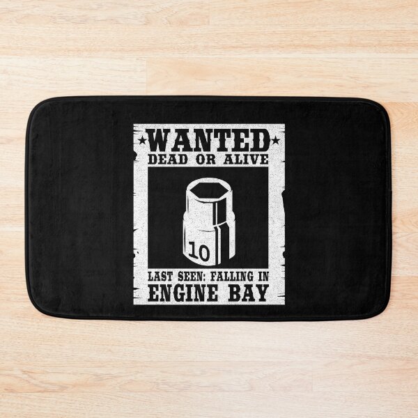 Item preview, Wanted Last Seen Falling In Engine Bay Funny Mechanic designed and sold by Stronzi.