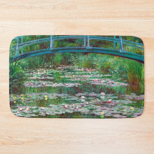 Item preview, High Resolution Monet - Water Lilies - The Japanese Footbridge designed and sold by goldenanchor.
