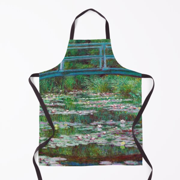 Item preview, High Resolution Monet - Water Lilies - The Japanese Footbridge designed and sold by goldenanchor.