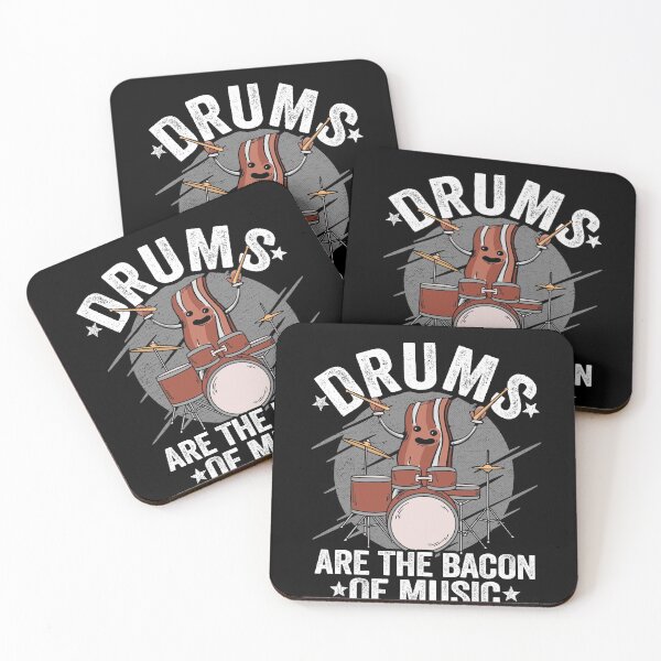Item preview, Drums Are The Bacon Of Music Drummer Bacon Gift Funny designed and sold by Stronzi.