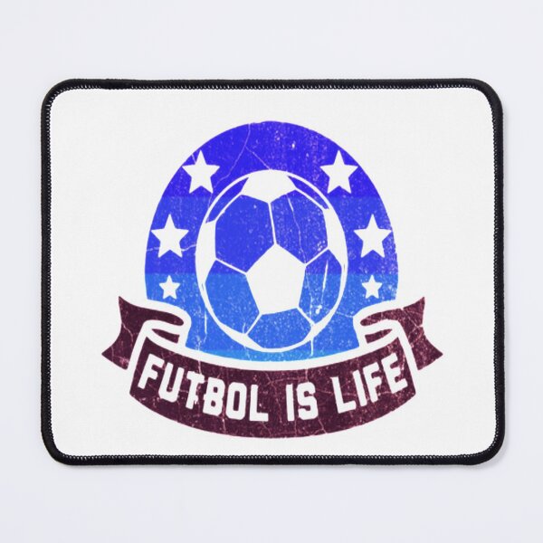 Item preview, Funny Futbol Is Life Soccer Players Vintage Destress Design designed and sold by Zoo-Moo.