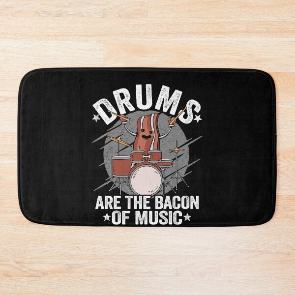 Item preview, Drums Are The Bacon Of Music Drummer Bacon Gift Funny designed and sold by Stronzi.