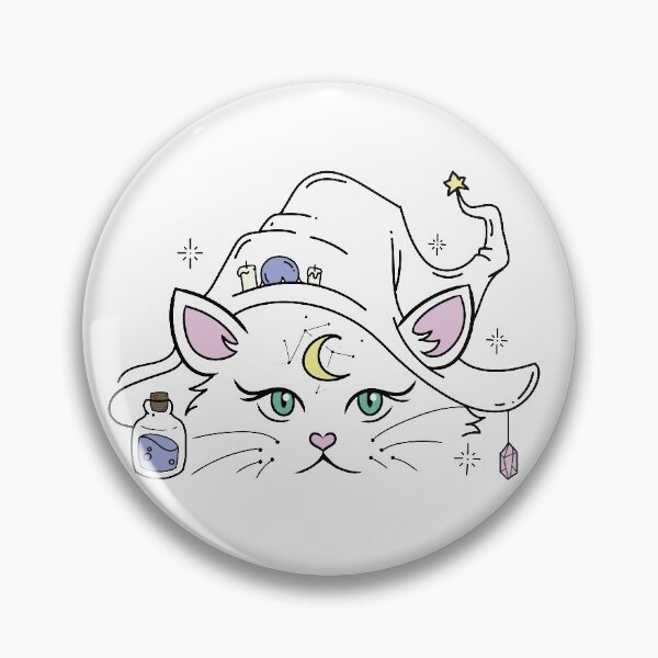 Item preview, Witch Cat designed and sold by YSMcollection.