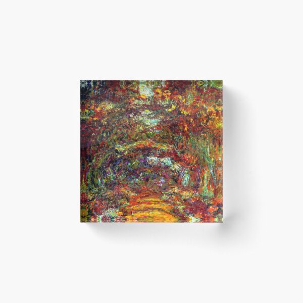 Aperçu de l'œuvre La voie des roses à Giverny - Claude Monet - HD - New Look Fashions créée et vendue par CGR001.