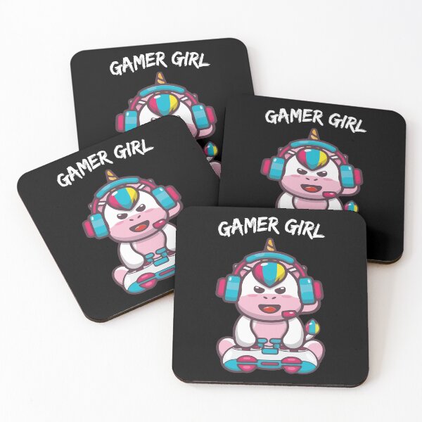 Item preview, Copy of  Gamer Girl Unicorn Gaming Cute Video Game Gift Women Girls  designed and sold by lovelystore200.
