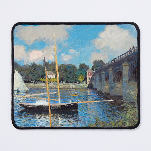 Item preview, High Resolution Monet - The Bridge at Argenteuil designed and sold by goldenanchor.