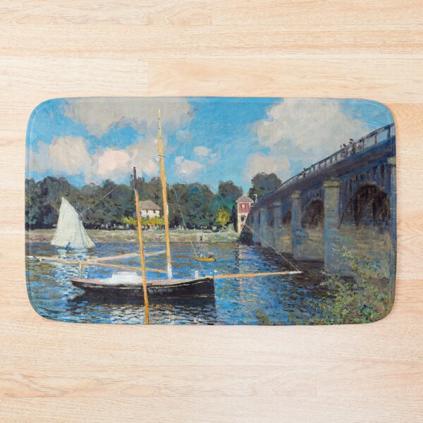Item preview, High Resolution Monet - The Bridge at Argenteuil designed and sold by goldenanchor.