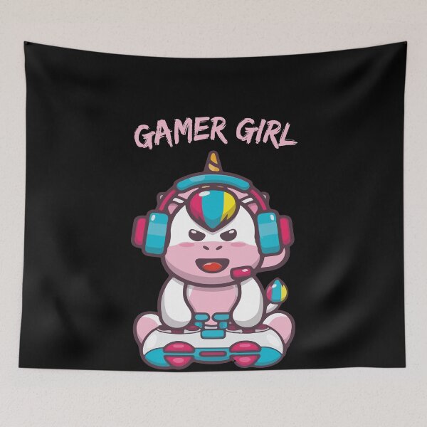 Item preview, Copy of Copy of Copy of  Gamer Girl Unicorn Gaming Cute Video Game Gift Women Girls  designed and sold by lovelystore200.