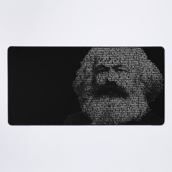 Item preview, Karl Marx Word Portrait - using a passage from 'Das Kapital' designed and sold by goldenanchor.